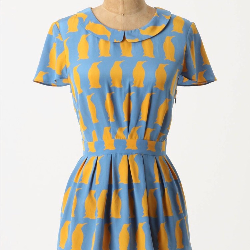 Anthropologie penguin blouse